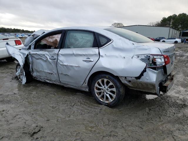 3N1AB7AP0JL663921 - 2018 NISSAN SENTRA S SILVER photo 2