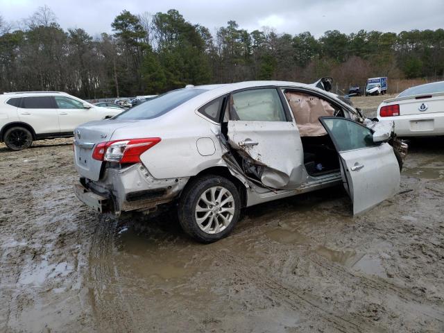 3N1AB7AP0JL663921 - 2018 NISSAN SENTRA S SILVER photo 3