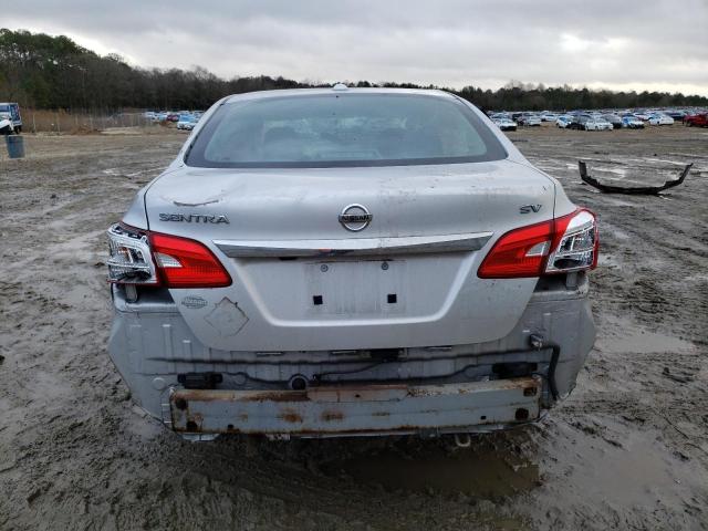 3N1AB7AP0JL663921 - 2018 NISSAN SENTRA S SILVER photo 6