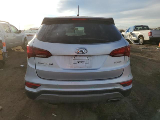 5XYZT3LB9JG527155 - 2018 HYUNDAI SANTA FE S SILVER photo 6