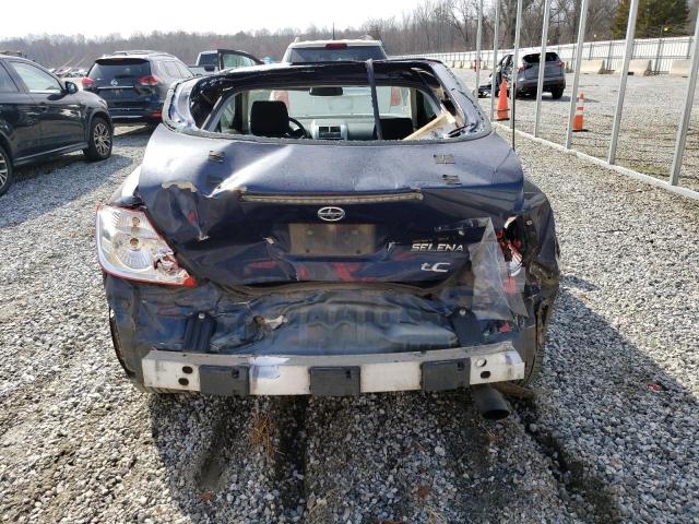 JTKDE177550058665 - 2005 TOYOTA SCION TC BLUE photo 6