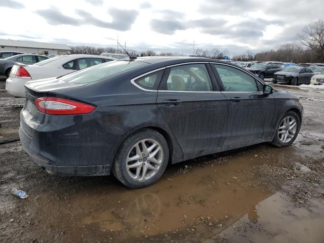 3FA6P0HD6FR172609 - 2015 FORD FUSION SE BLACK photo 3