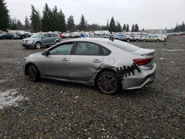 3KPF44AC7NE476727 - 2022 KIA FORTE GT GRAY photo 2