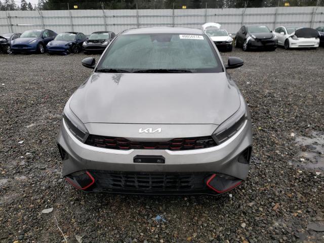 3KPF44AC7NE476727 - 2022 KIA FORTE GT GRAY photo 5