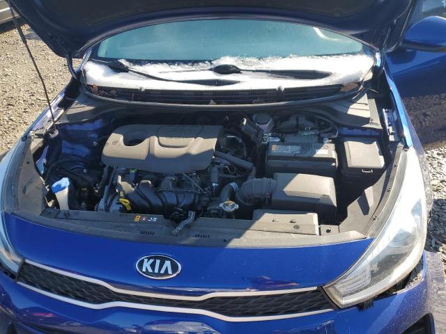 3KPA24AB3KE229286 - 2019 KIA RIO S BLUE photo 11