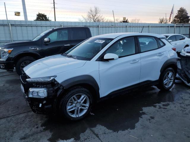 KM8K1CAA3KU296878 - 2019 HYUNDAI KONA SE WHITE photo 1