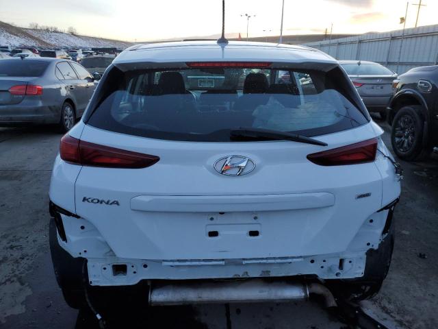 KM8K1CAA3KU296878 - 2019 HYUNDAI KONA SE WHITE photo 6