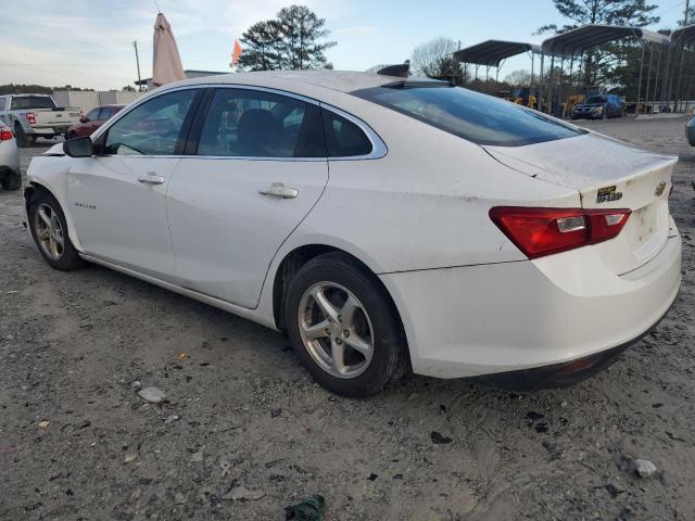 1G1ZB5ST5GF360001 - 2016 CHEVROLET MALIBU LS WHITE photo 2