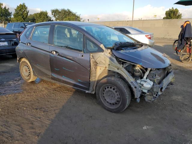 3HGGK5H50FM767229 - 2015 HONDA FIT LX GRAY photo 4