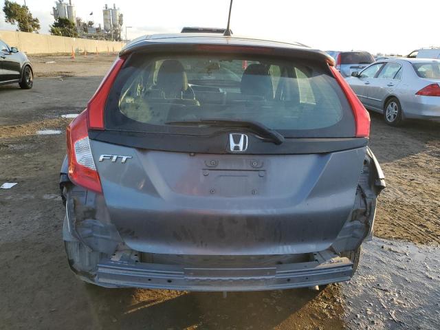 3HGGK5H50FM767229 - 2015 HONDA FIT LX GRAY photo 6