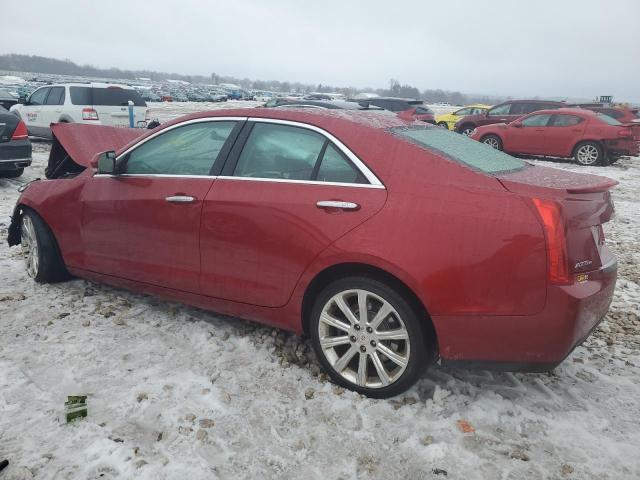 1G6AH5RX4E0191930 - 2014 CADILLAC ATS LUXURY RED photo 2