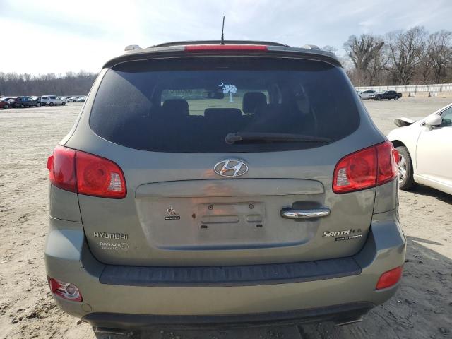 5NMSH73E47H030114 - 2007 HYUNDAI SANTA FE SE GREEN photo 6