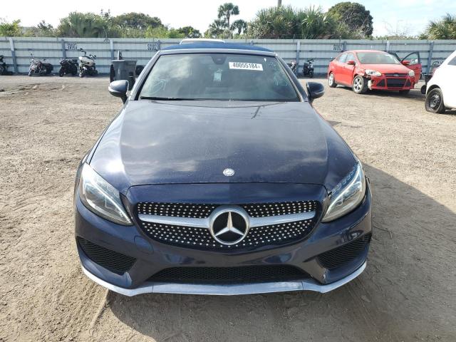 WDDWK4JB5HF529549 - 2017 MERCEDES-BENZ C 300 BLUE photo 5