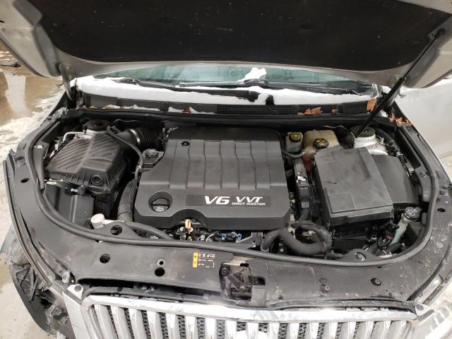 1G4GE5EDXBF376063 - 2011 BUICK LACROSSE CXS SILVER photo 11