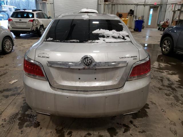 1G4GE5EDXBF376063 - 2011 BUICK LACROSSE CXS SILVER photo 6