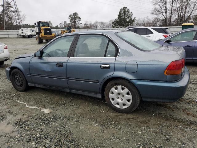 2HGEJ6673WH595572 - 1998 HONDA CIVIC LX BLUE photo 2