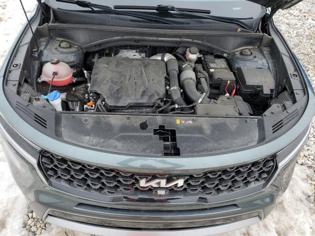 5XYRKDLF8NG094252 - 2022 KIA SORENTO SX GREEN photo 12