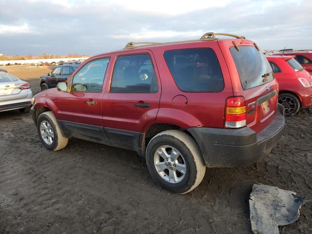 1FMYU031X6KC42816 - 2006 FORD ESCAPE XLT RED photo 2