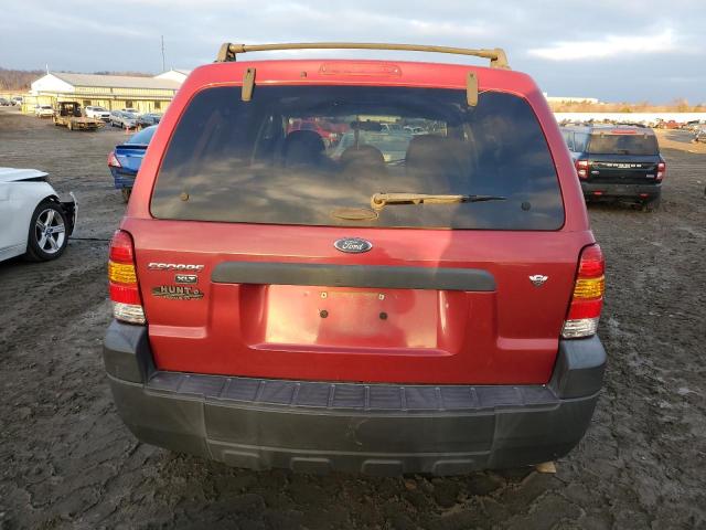1FMYU031X6KC42816 - 2006 FORD ESCAPE XLT RED photo 6