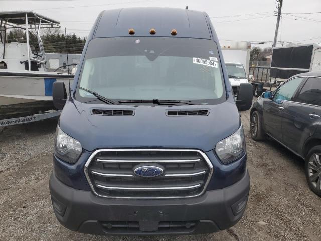 1FDVU4X85NKA60876 - 2022 FORD TRANSIT T-350 HD BLUE photo 5