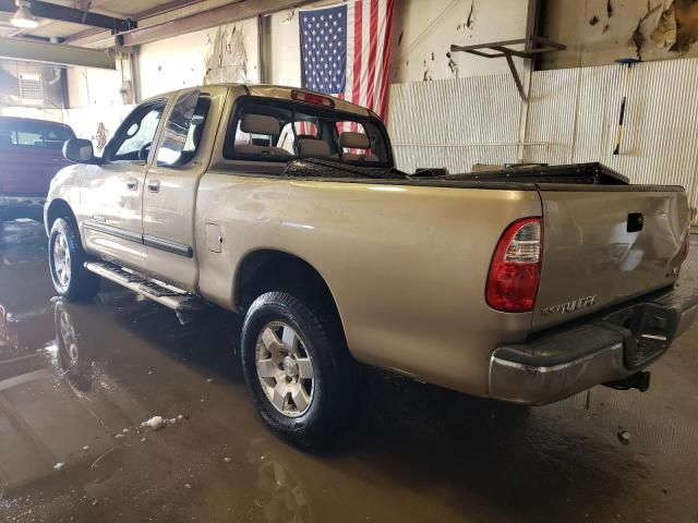 5TBRT34156S476777 - 2006 TOYOTA TUNDRA ACCESS CAB SR5 TAN photo 2