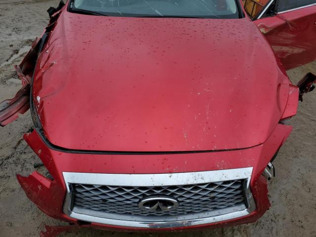 JN1EV7BP0PM510154 - 2023 INFINITI Q50 LUXE RED photo 11