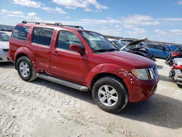 5N1AR1NN7CC636689 - 2012 NISSAN PATHFINDER S RED photo 4