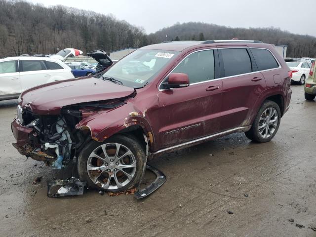 1C4RJFJT6KC689110 - 2019 JEEP GRAND CHER SUMMIT ბურგუნდია ფოტო 1