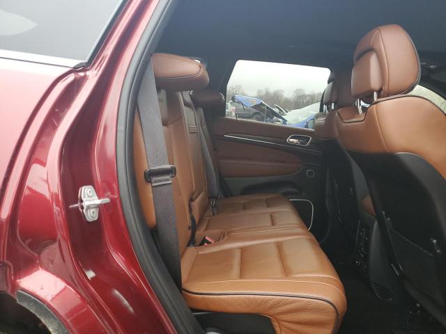 1C4RJFJT6KC689110 - 2019 JEEP GRAND CHER SUMMIT ბურგუნდია ფოტო 10