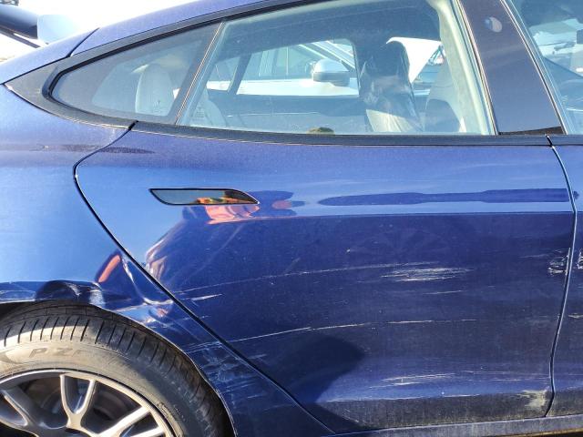 5YJSA1E59MF444131 - 2021 TESLA MODEL S Կապույտ լուսանկար 10