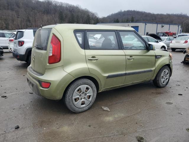 KNDJT2A52C7420517 - 2012 KIA SOUL GREEN photo 3