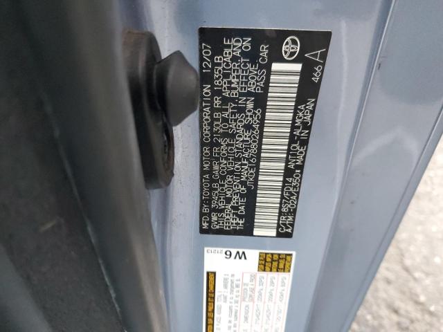 JTKDE167880264956 - 2008 TOYOTA SCION TC 蓝色 照片 12