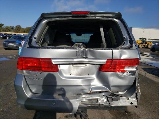 5FNRL3H78AB101856 - 2010 HONDA ODYSSEY EXL GRAY photo 6