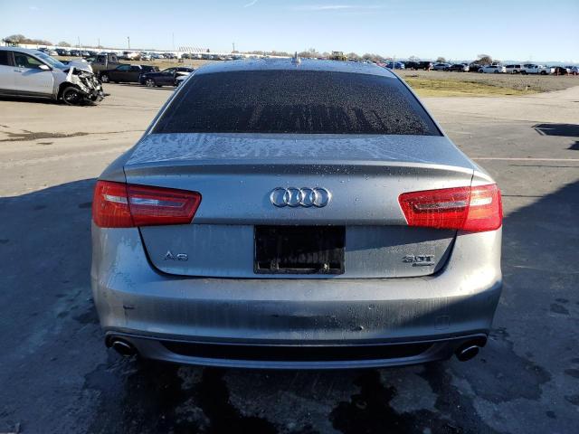 WAUHGAFC9DN006407 - 2013 AUDI A6 PRESTIGE ვერცხლისფერი ფოტო 6