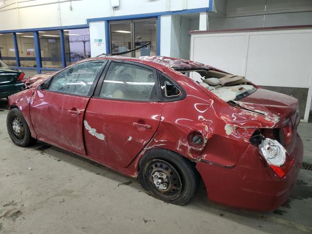 KMHDU46D19U807264 - 2009 HYUNDAI ELANTRA GLS RED photo 2