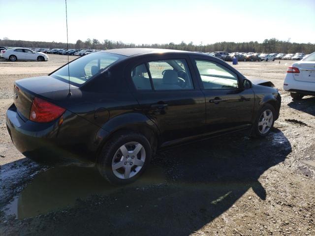 1G1AK52F157520728 - 2005 CHEVROLET COBALT BLACK photo 3