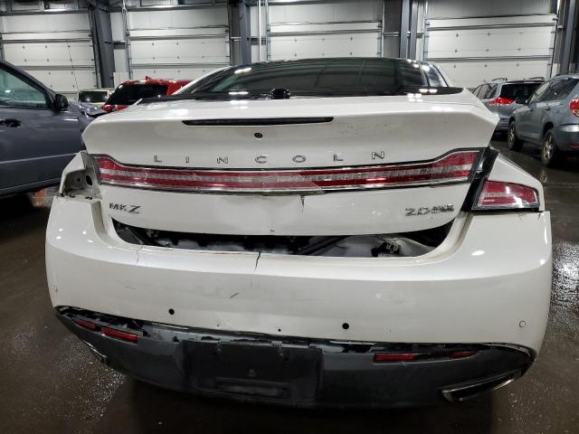 3LN6L2J96FR618521 - 2015 LINCOLN MKZ WHITE photo 6