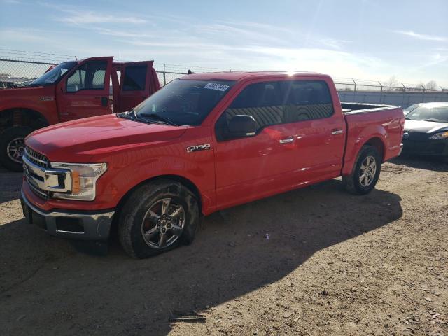 1FTEW1CB0KKC43838 - 2019 FORD F150 SUPERCREW RED photo 1