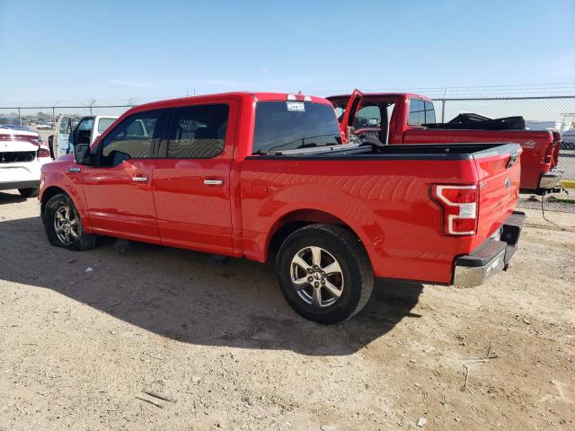 1FTEW1CB0KKC43838 - 2019 FORD F150 SUPERCREW RED photo 2