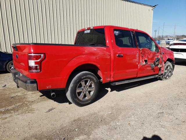 1FTEW1CB0KKC43838 - 2019 FORD F150 SUPERCREW RED photo 3