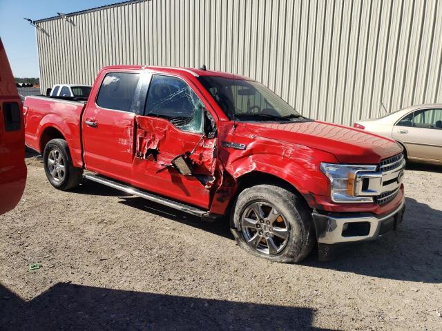 1FTEW1CB0KKC43838 - 2019 FORD F150 SUPERCREW RED photo 4