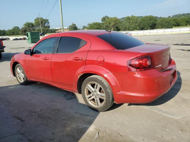 1C3CDZABXDN637206 - 2013 DODGE AVENGER SE RED photo 2