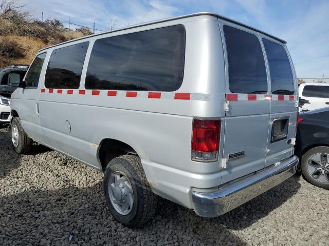 1FBNE31L36DA82510 - 2006 FORD ECONOLINE E350 SUPER DUTY WAGON SILVER photo 2