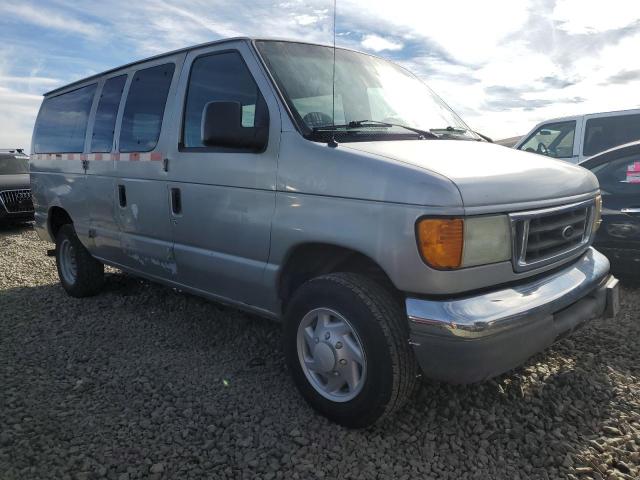 1FBNE31L36DA82510 - 2006 FORD ECONOLINE E350 SUPER DUTY WAGON SILVER photo 4