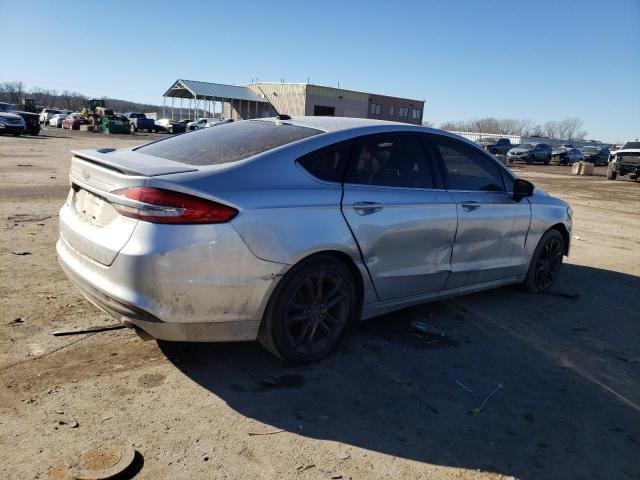 3FA6P0G76JR154227 - 2018 FORD FUSION S GRAY photo 3