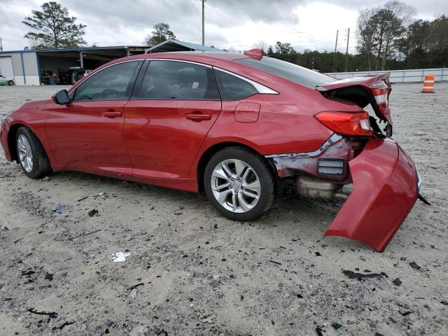 1HGCV1F13KA025901 - 2019 HONDA ACCORD LX RED photo 2