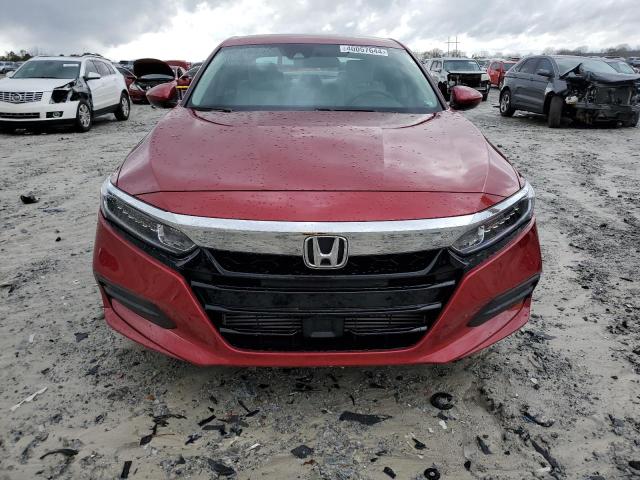 1HGCV1F13KA025901 - 2019 HONDA ACCORD LX RED photo 5