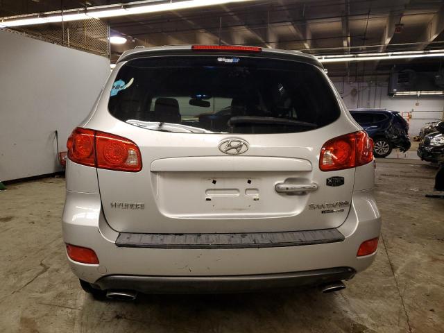 5NMSH73EX7H077776 - 2007 HYUNDAI SANTA FE SE SILVER photo 6