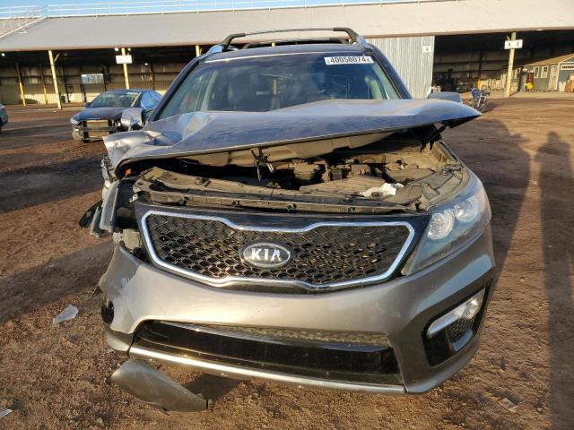 5XYKWDA24CG307524 - 2012 KIA SORENTO SX GRAY photo 5