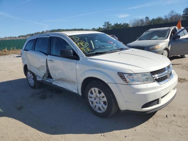 3C4PDCAB8FT537912 - 2015 DODGE JOURNEY SE WHITE photo 4